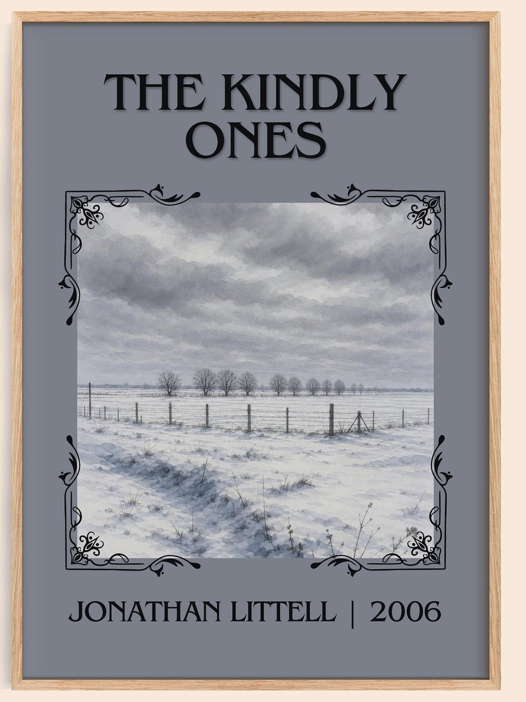 The Kindly Ones Classic Book Art Print by Jonathan Littell – book poster