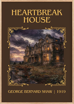 Heartbreak House Classic Book Art Print by George Bernard Shaw