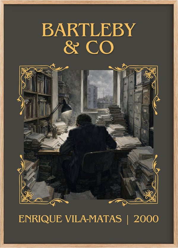Bartleby & Co Classic Book Art Print by Enrique Vila-Matas