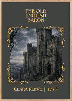 The Old English Baron Classic Book Art Print by Clara Reeve
