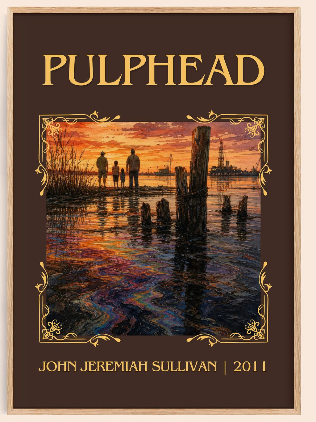 Pulphead Classic Book Art Print by John Jeremiah Sullivan – book poster