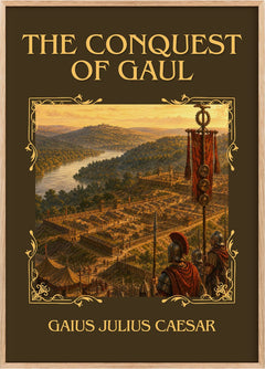 The Conquest Of Gaul Classic Book Art Print by Gaius Julius Caesar