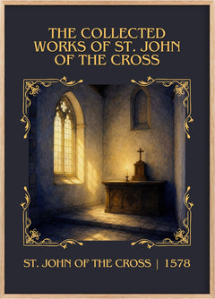 The Collected Works of St. John of the Cross Classic Book Art Print by St. John of the Cross