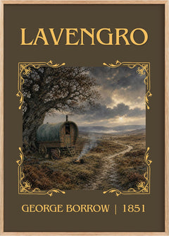Lavengro Classic Book Art Print by George Borrow