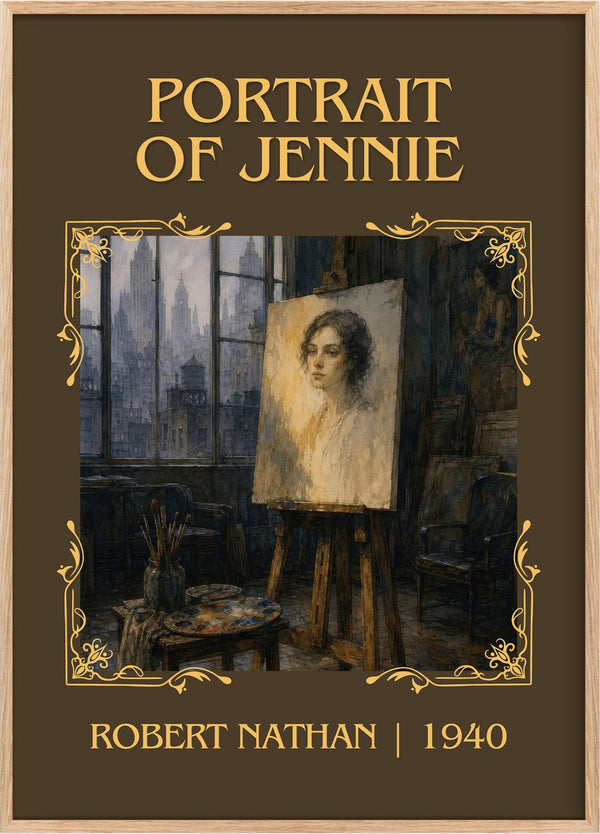 Portrait Of Jennie Classic Book Art Print by Robert Nathan