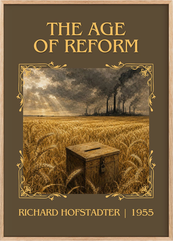 The Age of Reform Classic Book Art Print by Richard Hofstadter