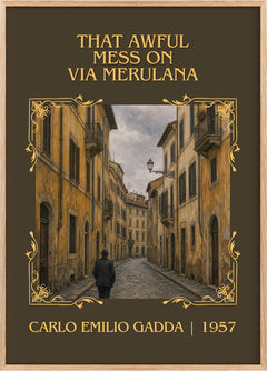 That Awful Mess On Via Merulana Classic Book Art Print by C. Gadda