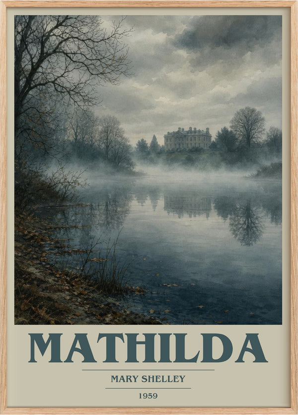 Mathilda Book Cover Poster by Mary Shelley