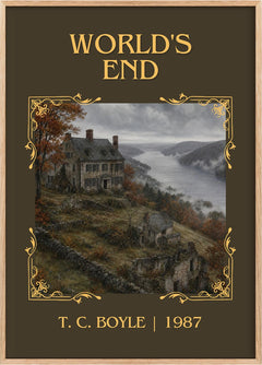 World's End Classic Book Art Print by T. C. Boyle