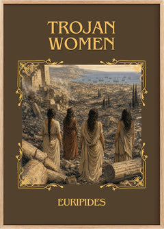 Trojan Women Classic Book Art Print by Euripides