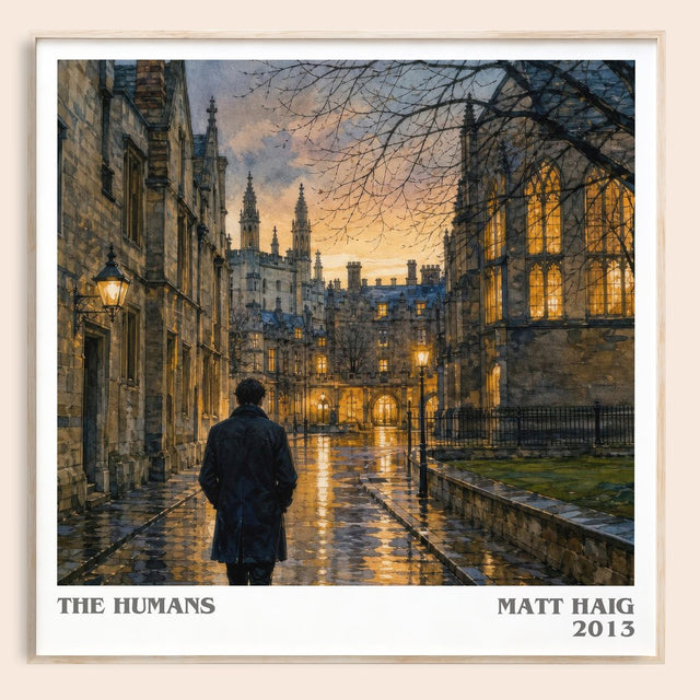 The Humans Literary Art Print by Matt Haig