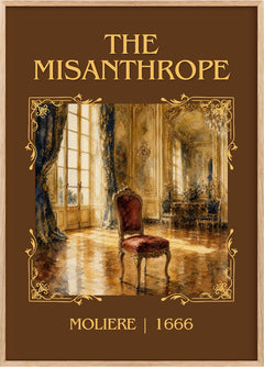 The Misanthrope Classic Book Art Print by Molière