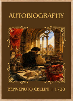 Autobiography Classic Book Art Print by Benvenuto Cellini