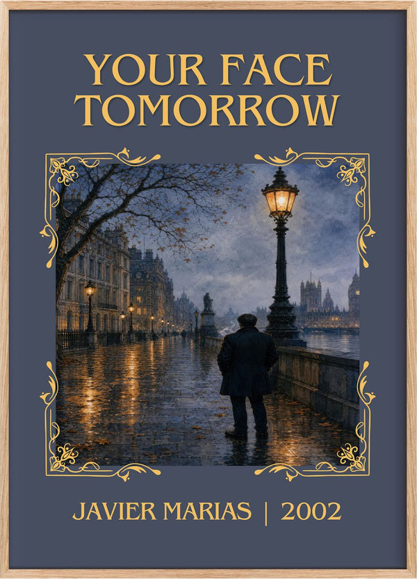 Your Face Tomorrow Classic Book Art Print by Javier Marias