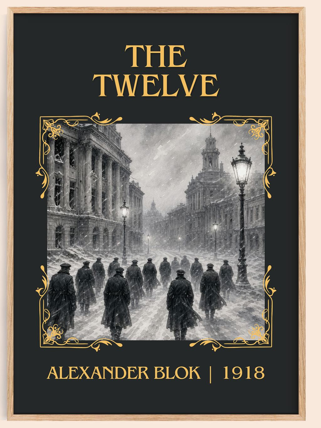 The Twelve Classic Book Art Print by Alexander Blok – book poster