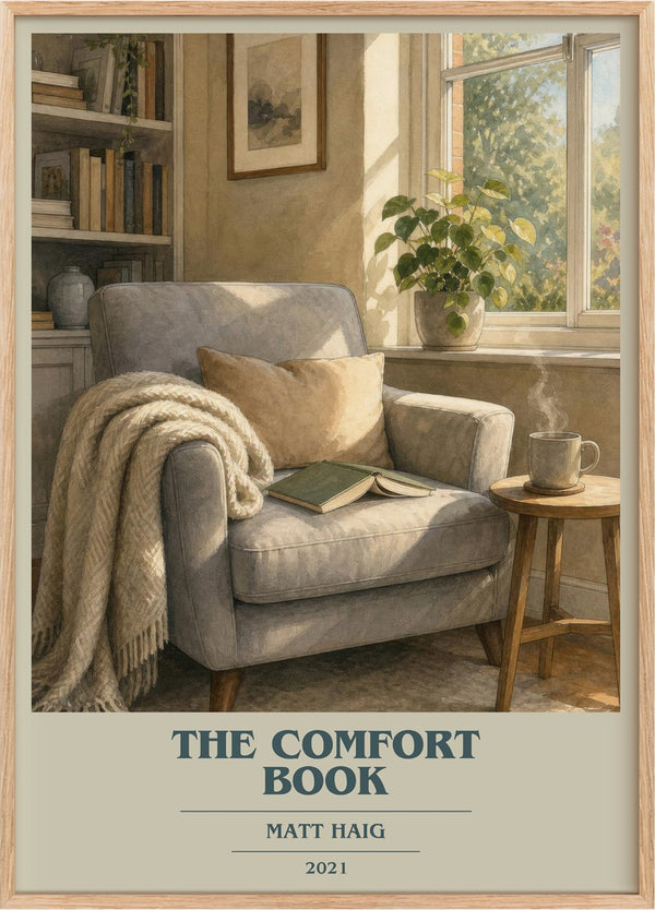 The Comfort Book Book Cover Poster by Matt Haig