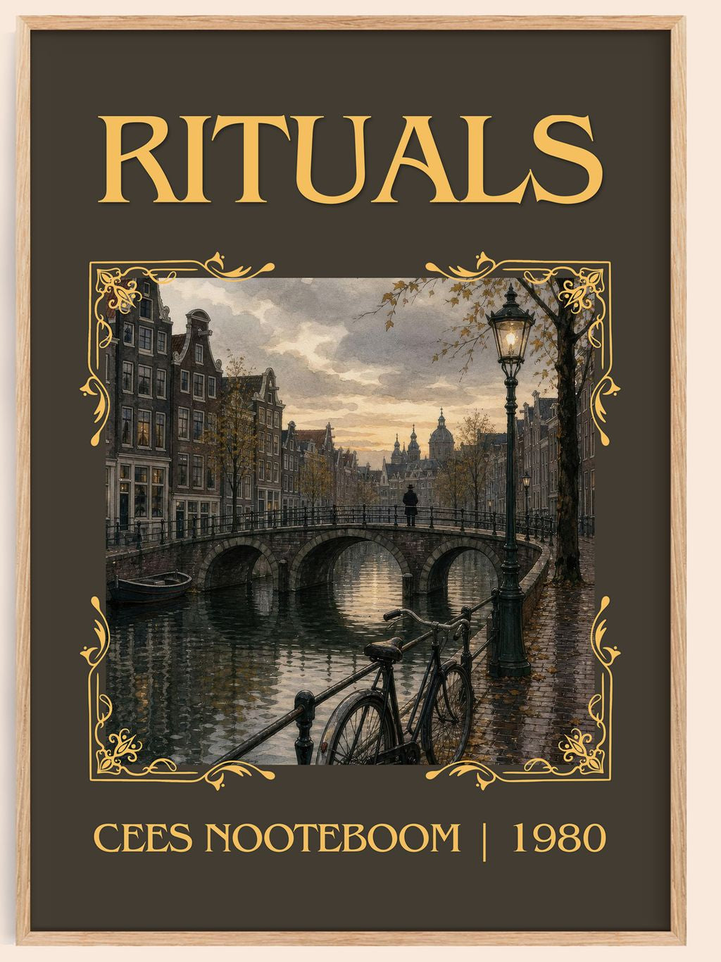 Rituals Classic Book Art Print by Cees Nooteboom – book poster