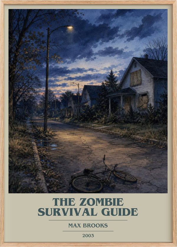 The Zombie Survival Guide Book Cover Poster by Max Brooks