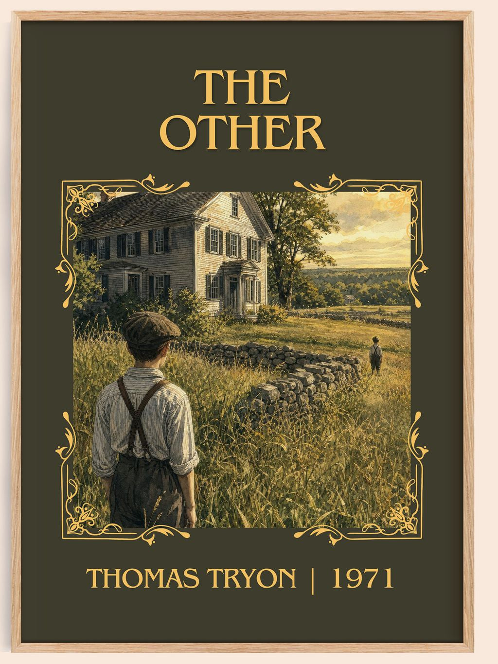 The Other Classic Book Art Print by Thomas Tryon – book poster