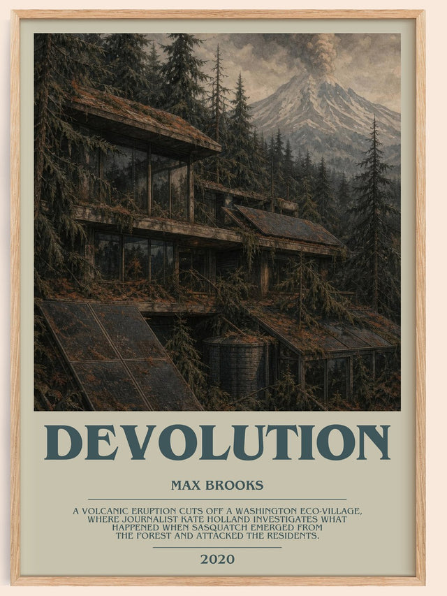 Devolution Bookish Wall Art by Max Brooks
