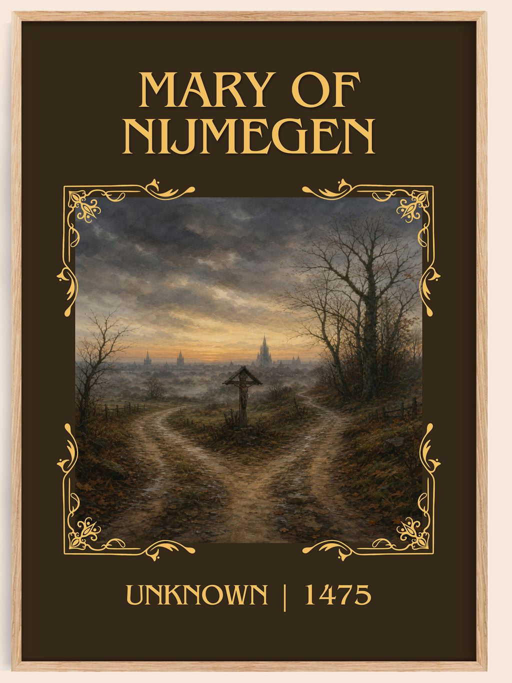 Mary Of Nijmegen Classic Book Art Print by Unknown – book poster