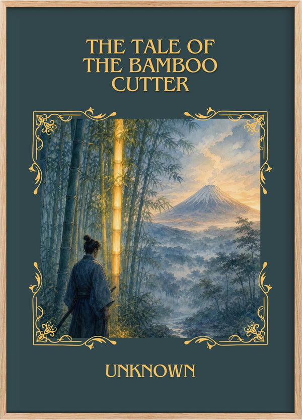 The Tale of the Bamboo Cutter Classic Book Art Print by Unknown
