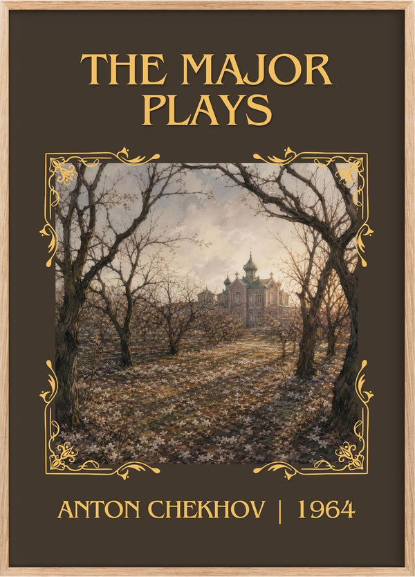 The Major Plays Classic Book Art Print by Anton Chekhov
