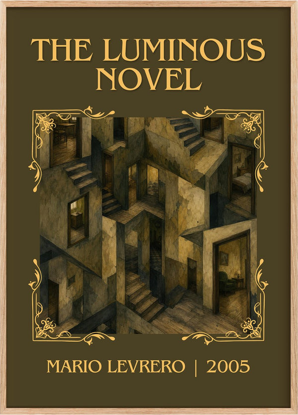 The Luminous Novel Classic Book Art Print by Mario Levrero