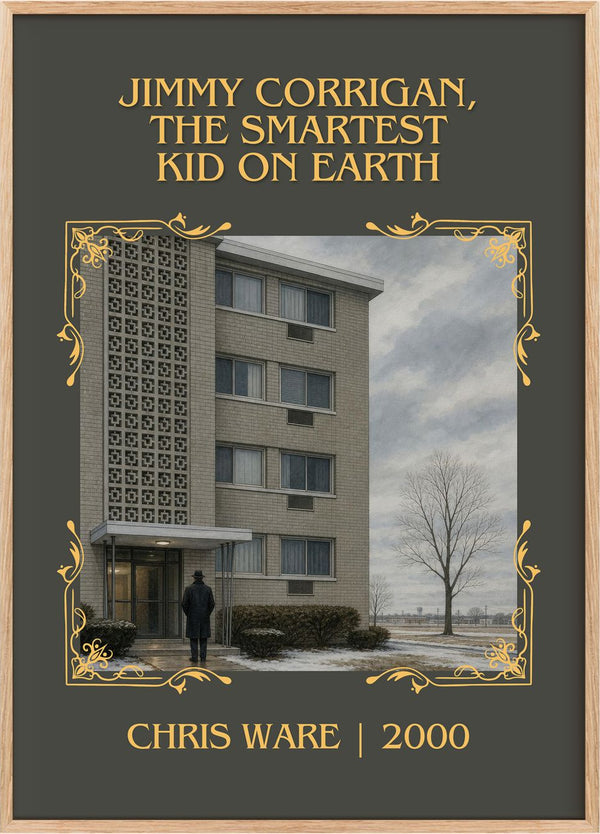 Jimmy Corrigan, the Smartest Kid on Earth Classic Book Art Print by Chris Ware