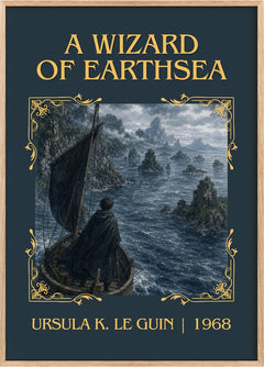 A Wizard Of Earthsea Classic Book Art Print by Ursula K. Le Guin