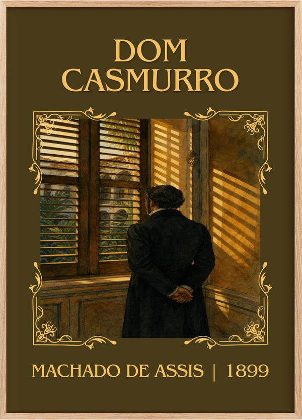 Dom Casmurro Classic Book Art Print by Machado de Assis