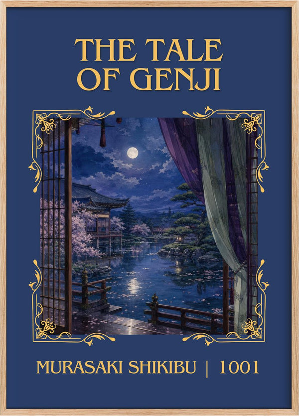 The Tale of Genji Classic Book Art Print by Murasaki Shikibu