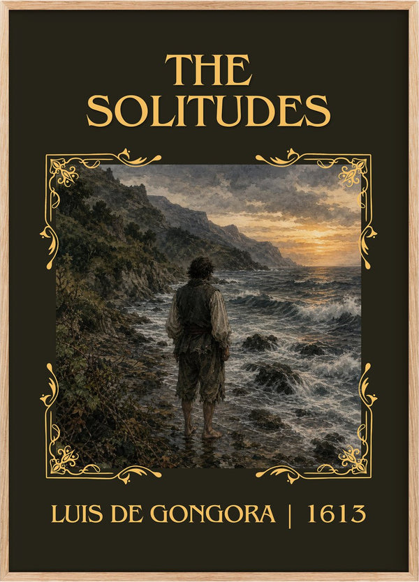 The Solitudes Classic Book Art Print by Luis de Góngora