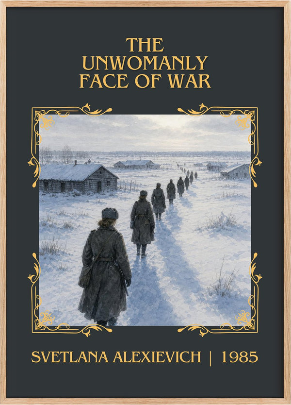 Unwomanly Face Of War Classic Book Art Print by Svetlana Alexievich