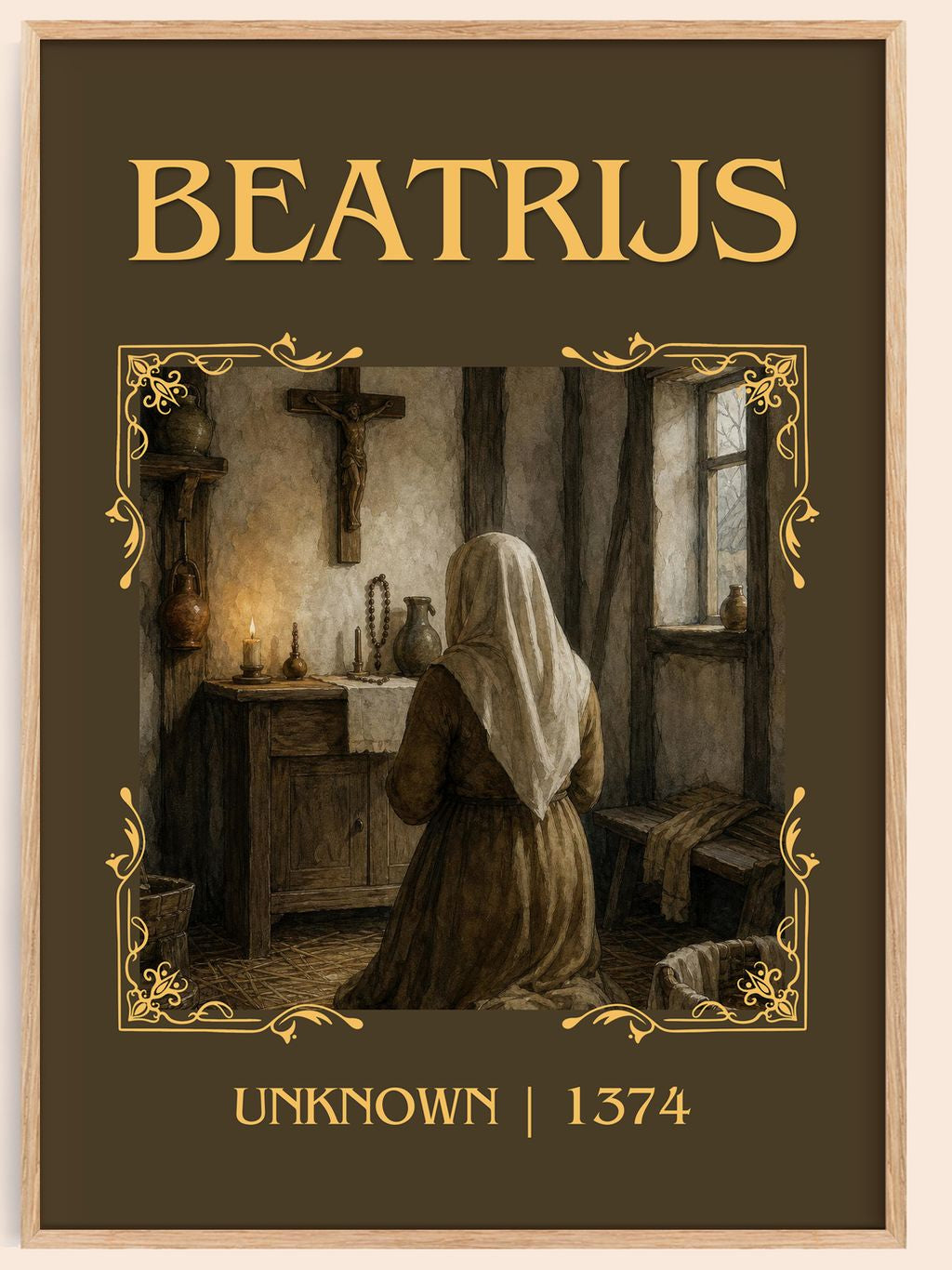 Beatrijs Classic Book Art Print by Unknown – book poster