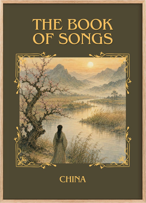 The Book of Songs Classic Book Art Print by China