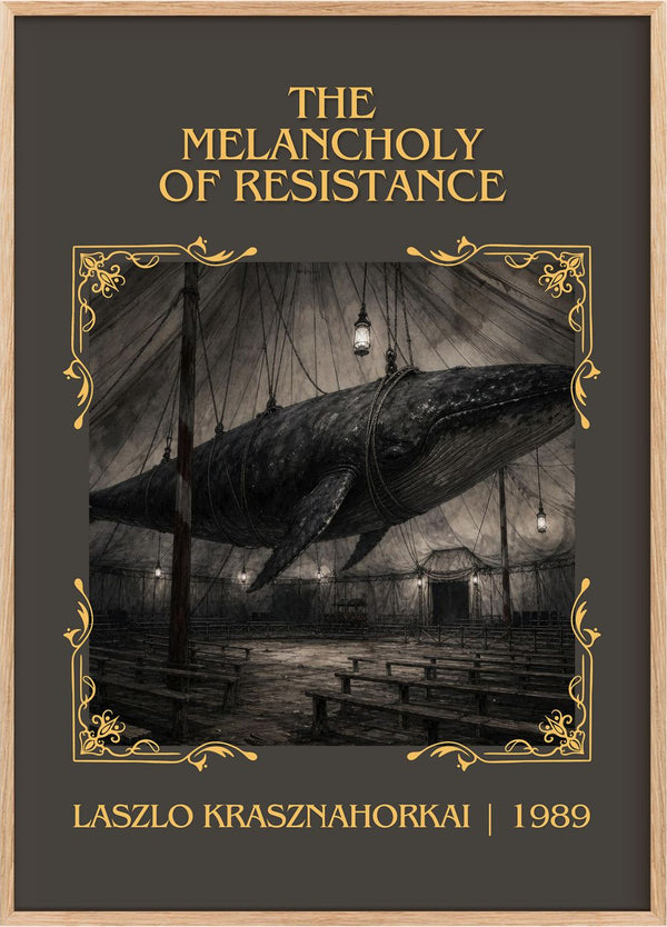 Melancholy of Resistance Classic Book Art Print by L. Krasznahorkai