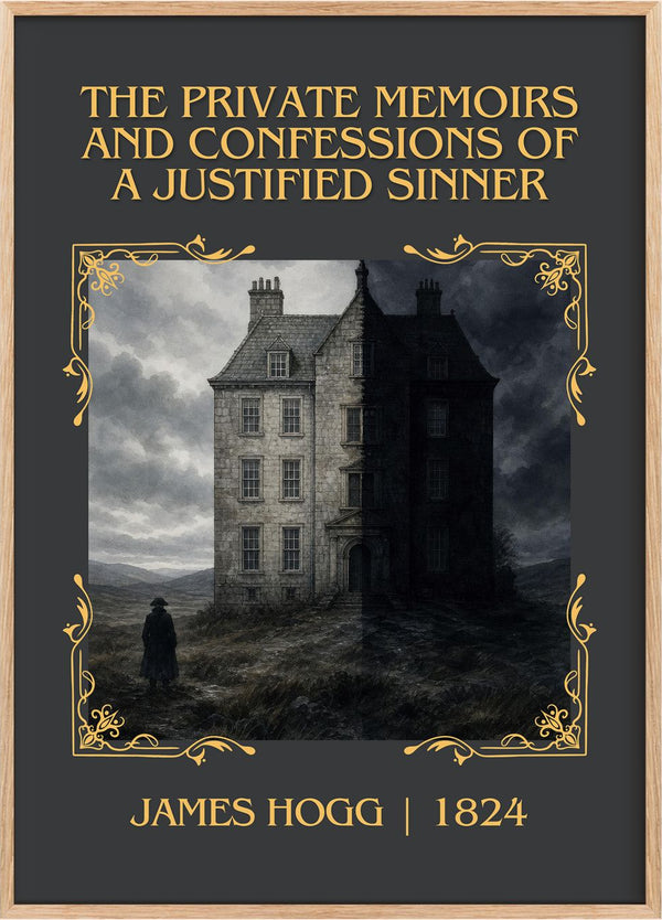 The Private Memoirs and Confessions of a Justified Sinner Classic Book Art Print by James Hogg