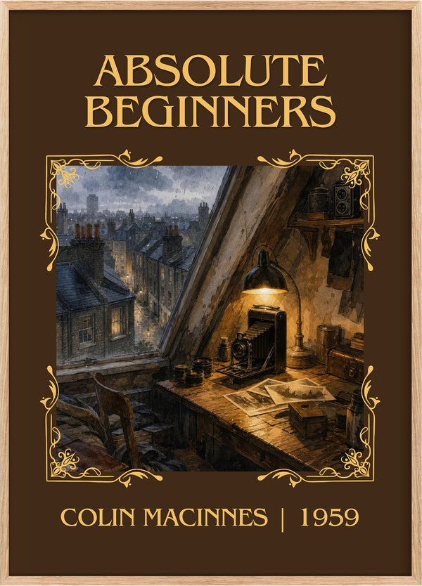 Absolute Beginners Classic Book Art Print by Colin MacInnes