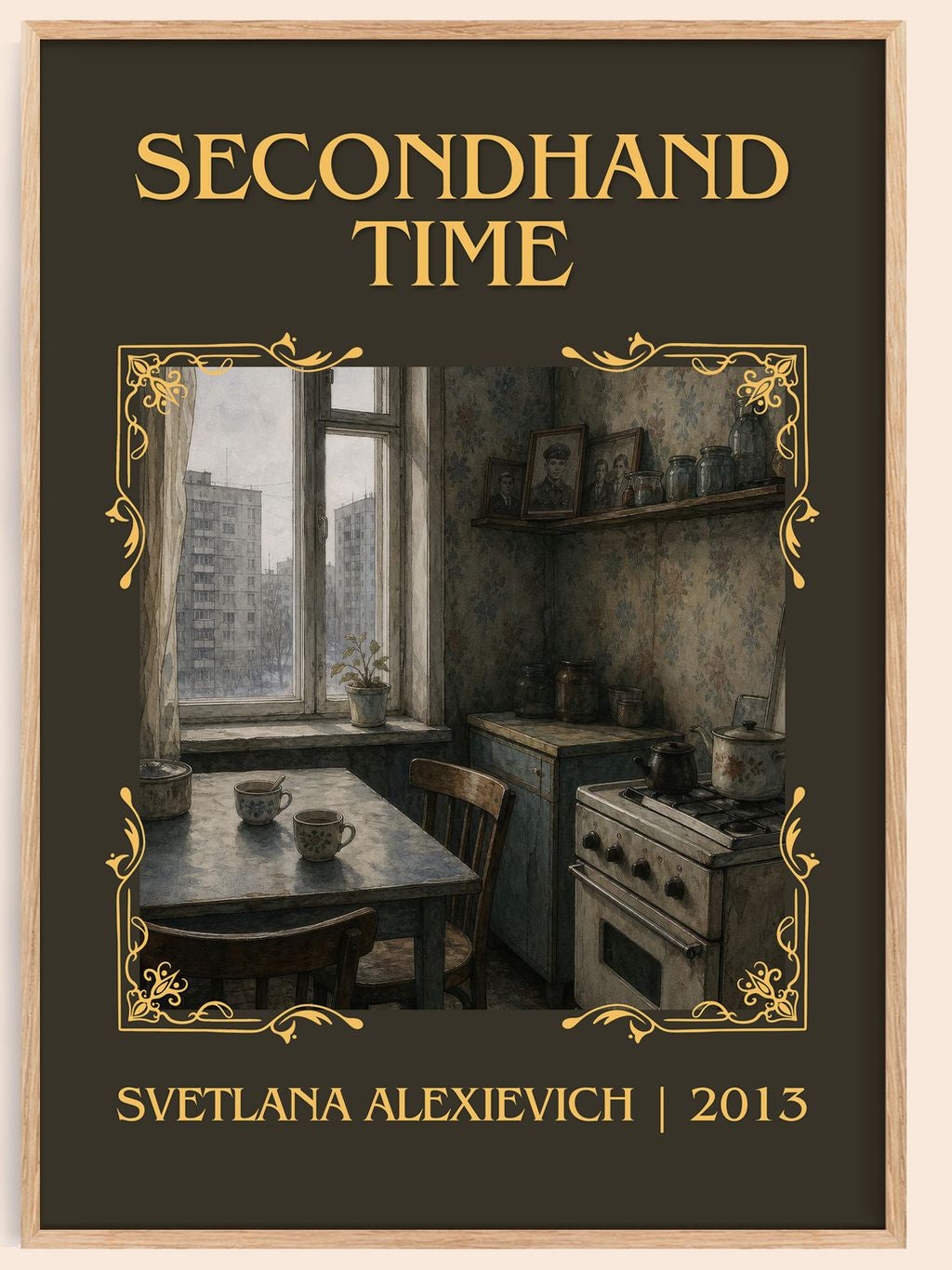 Secondhand Time Classic Book Art Print by Svetlana Alexievich – book poster