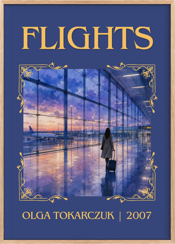 Flights Classic Book Art Print by Olga Tokarczuk