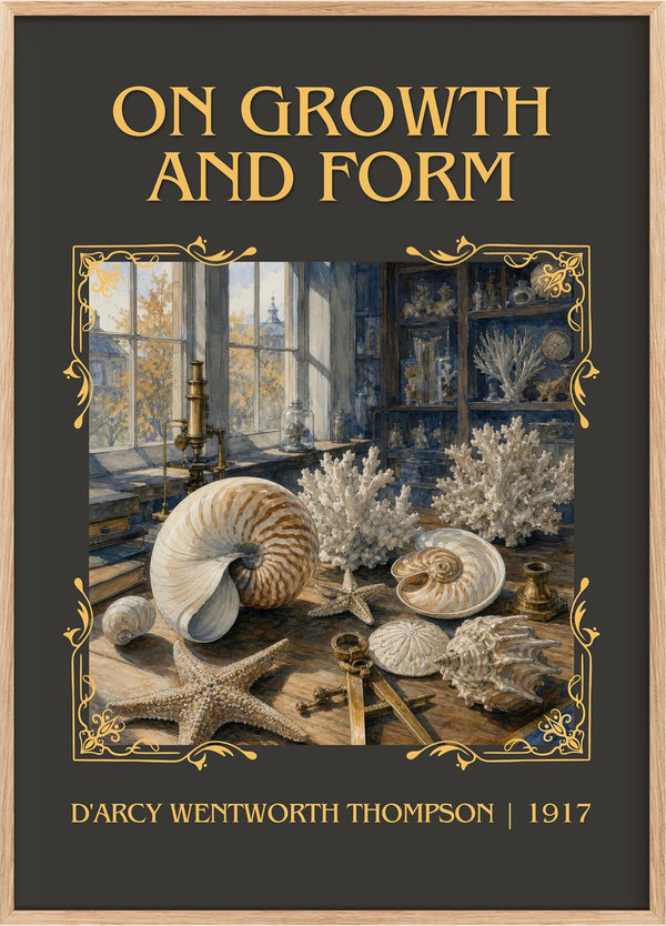 On Growth and Form Classic Book Art Print by D'Arcy Wentworth Thompson