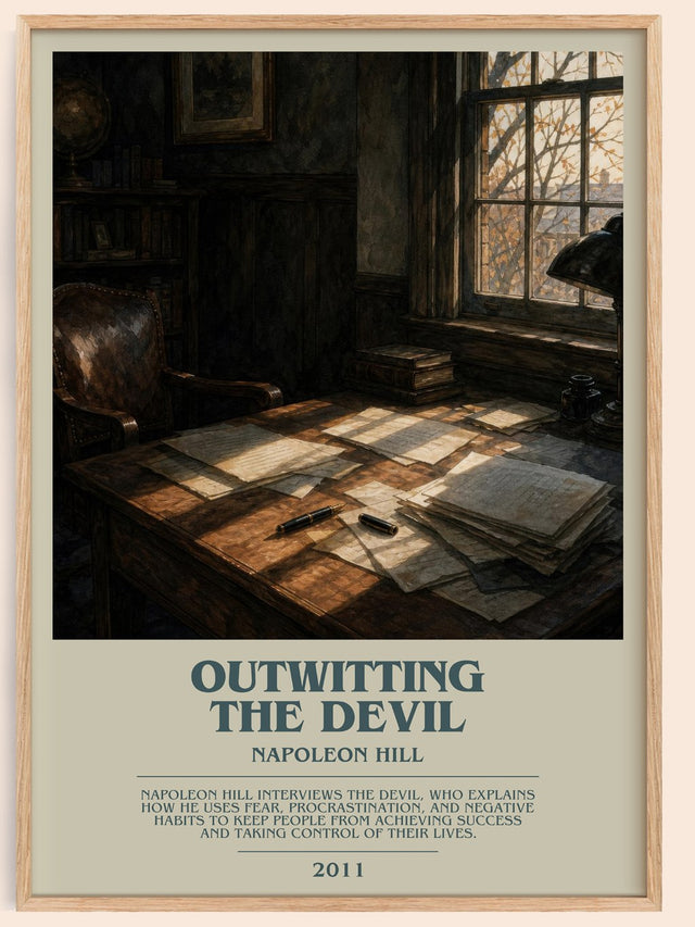 Outwitting The Devil Bookish Wall Art by Napoleon Hill