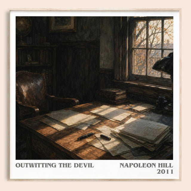 Outwitting The Devil Literary Art Print by Napoleon Hill