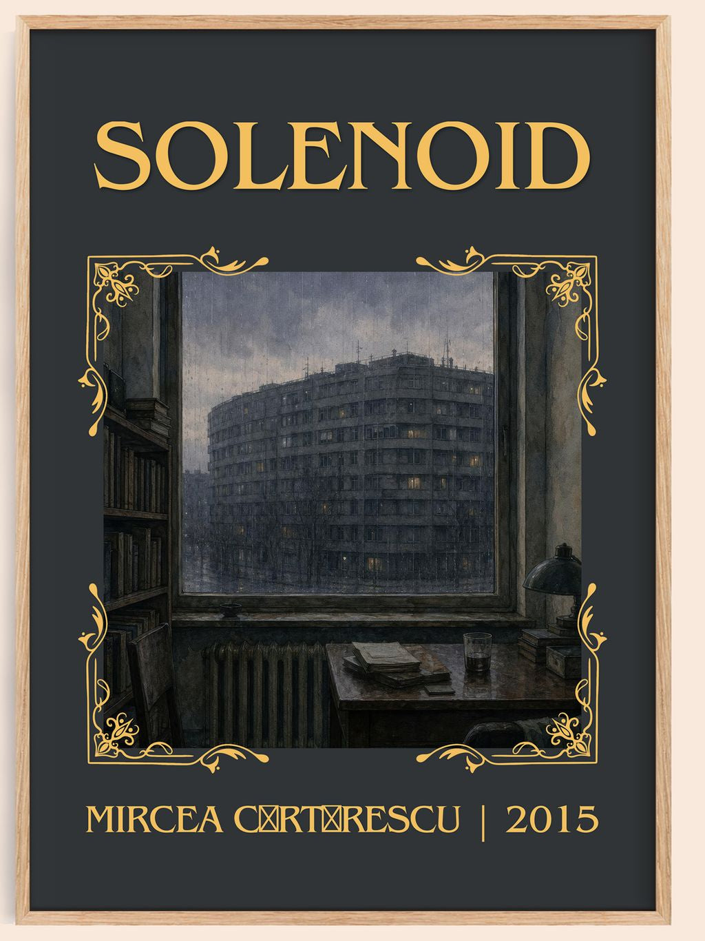 Solenoid Classic Book Art Print by Mircea Cărtărescu – book poster