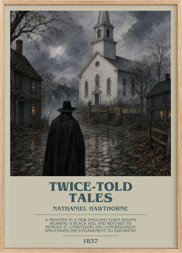 Twice-Told Tales Bookish Wall Art by Nathaniel Hawthorne