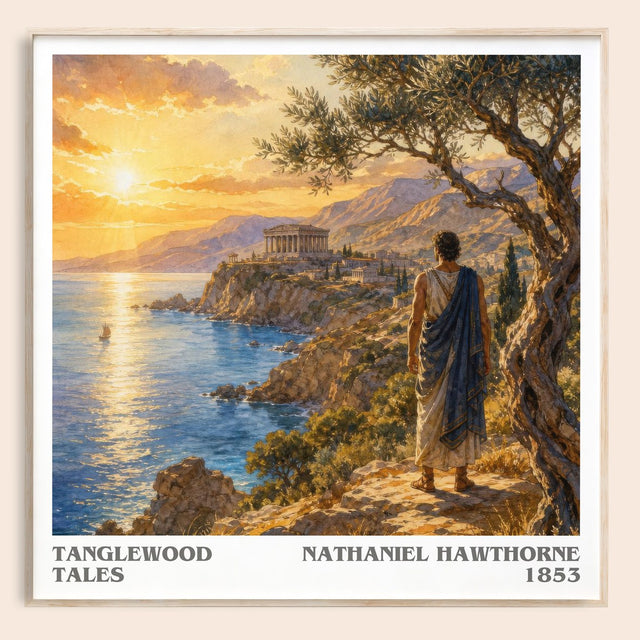 Tanglewood Tales Literary Art Print by Nathaniel Hawthorne