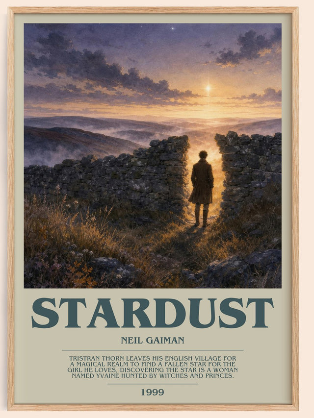 Stardust Bookish Wall Art by Neil Gaiman