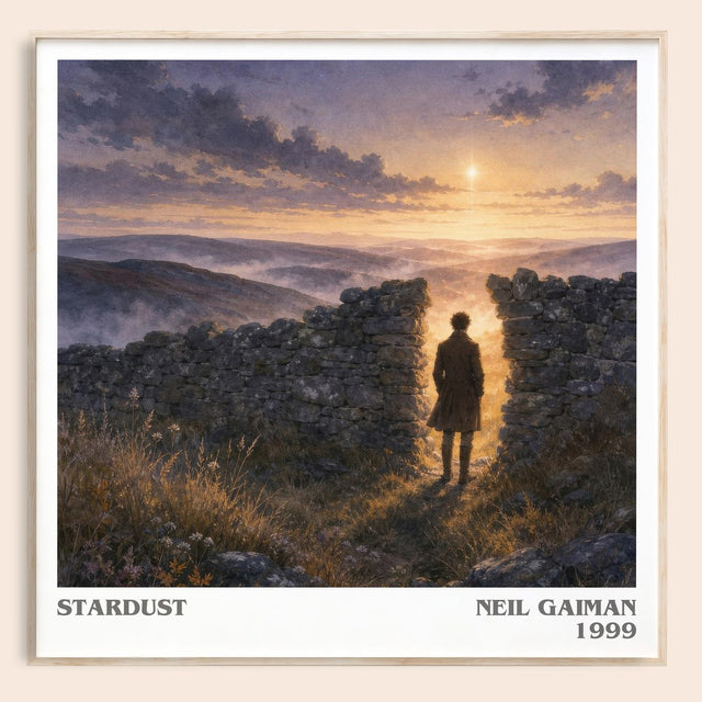 Stardust Literary Art Print by Neil Gaiman