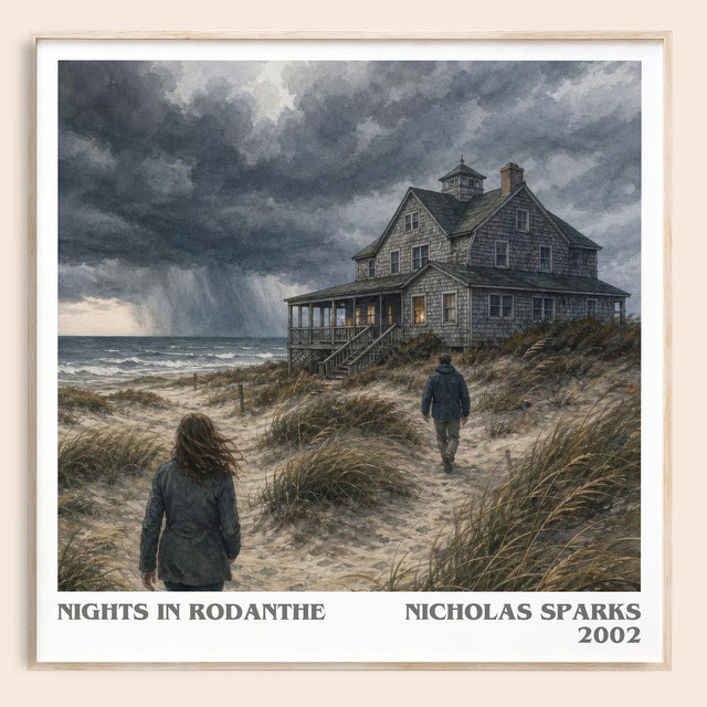 Nights In Rodanthe Literary Art Print by Nicholas Sparks